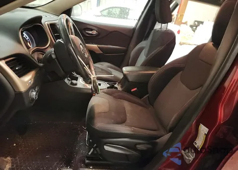 2017 Jeep Cherokee Latitude from USA, damaged, VIN 1C4PJMCS9HW609306